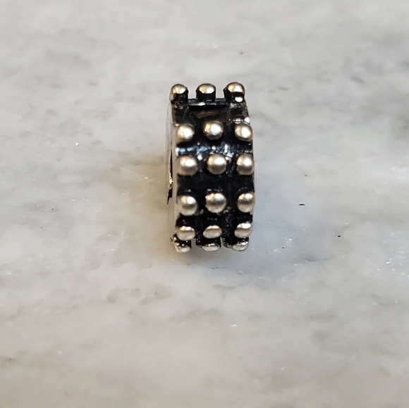 Pugster Pandora Sterling Silver Bracelet with 5 Charms - Picture 5 of 8